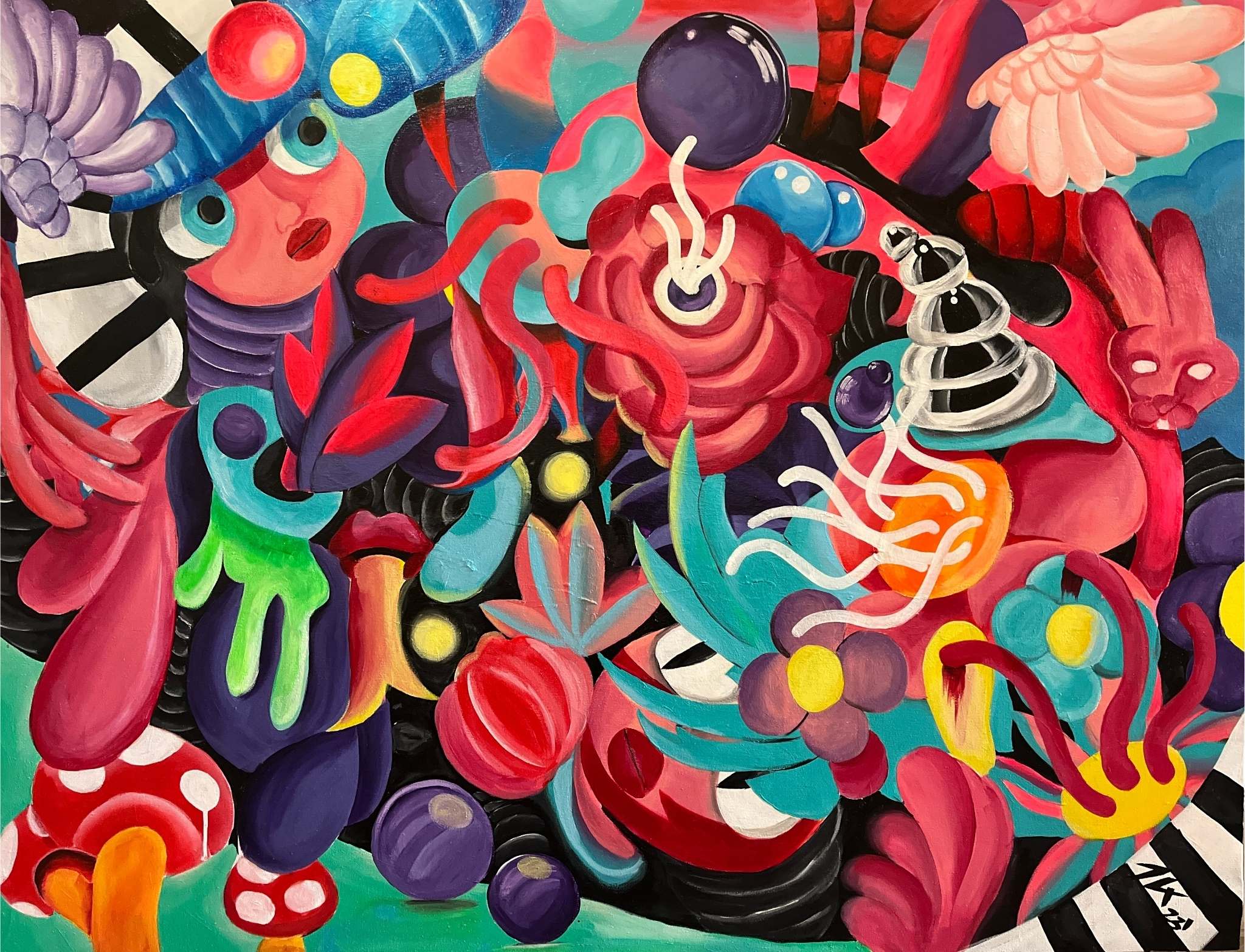 The marvelous rebirth of the flying caterpillar